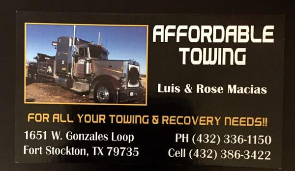 Affordable Towing