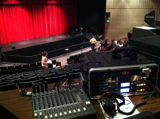 Back at Fairview HS recording their Winter Choir Concert.