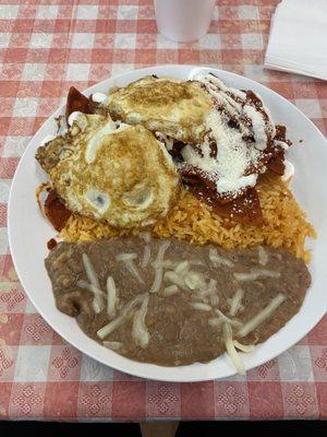 Chilaquiles Plate Rojos (Red)