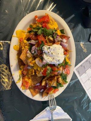 Chicken nachos