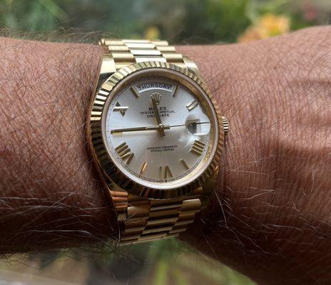 Beautiful 40mm Rolex Day Date President