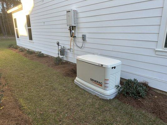 Another generator installed on Johns Island