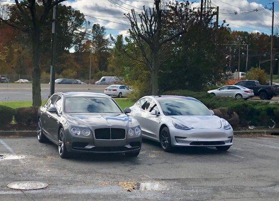 My Model 3 Pre-repair at Ultimate Collision