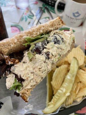 Chicken salad sandwich