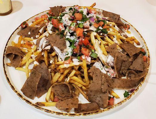 Gyros nachos