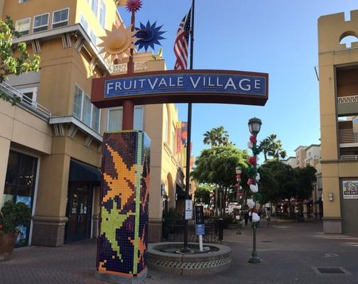 Fruitvale Village Sign