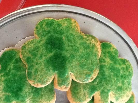 Shamrock Sugar Cookie