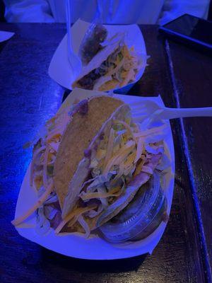 Hard shell tacos $1 on Thursdays