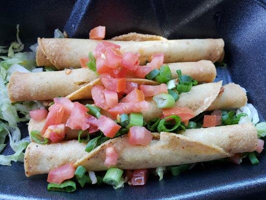 Chicken Taquitos.