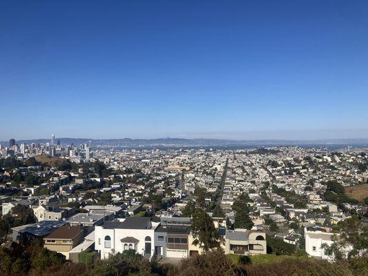 View from Tank Hill, segment 2 of the Double Cross Trail