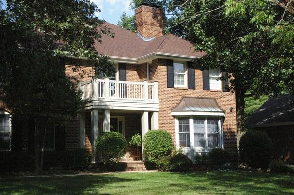 Porch Railing and Columns