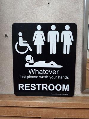 Rest Room sign