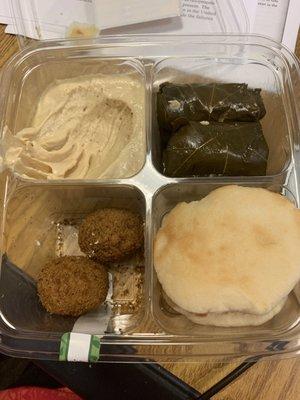 This is a Mediterranean Sampler they sell and it is divine!