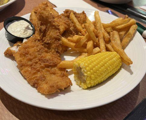 3 piece fried fish