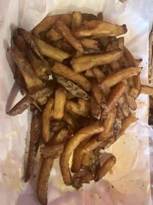 Old cook fries