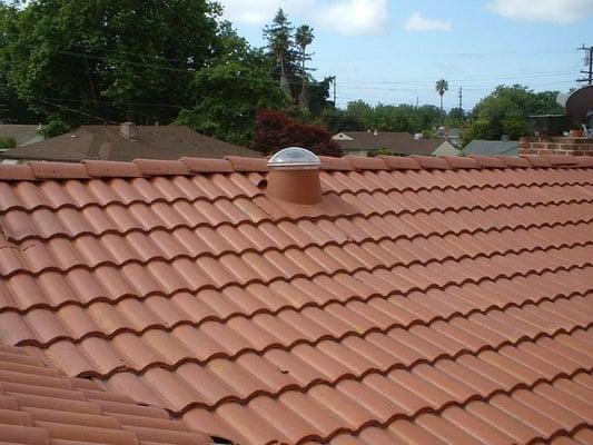 13" natural light tubular skylight.