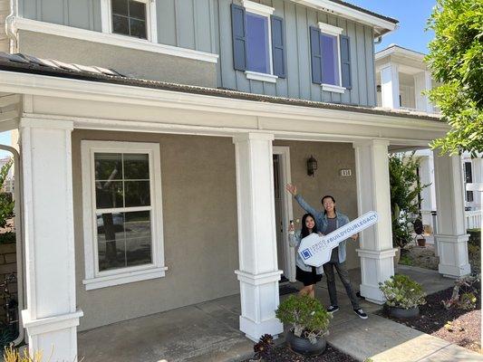 Brea has special place in my heart! Truly blessed to help this couple find their first home. -Mark