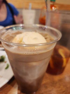 Ice Spanish coffee