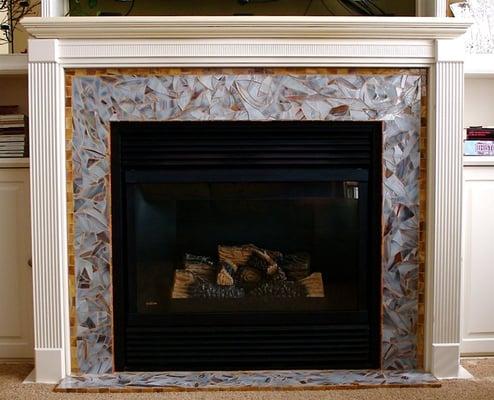 Mosaic Fireplace