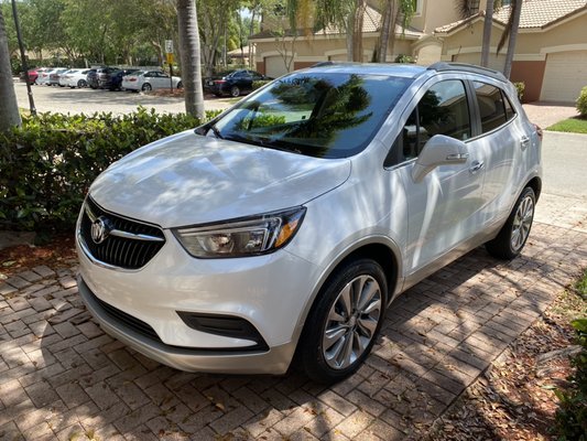 2018 Buick Encore freshly washed