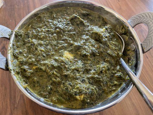 Saag paneer