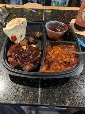 Zarda bbq and beans