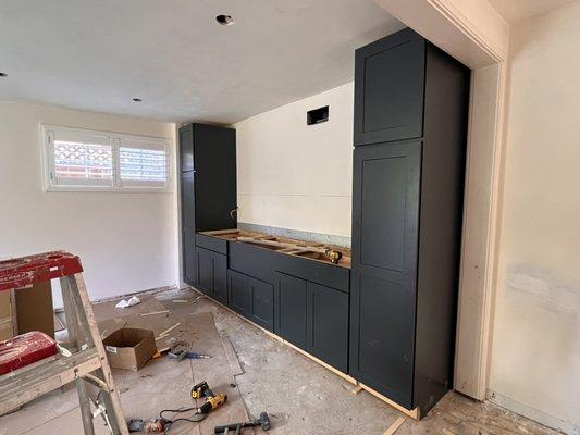 Laundry / Play Room cabinets