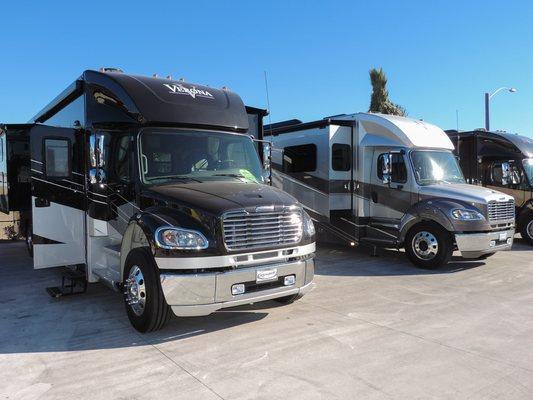 Renegade Verona and Verona LE on the Freightliner chassis.  More power.  More room.  More living!