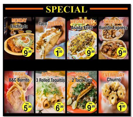 Specials Everyday