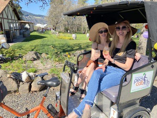 Wine tasting tours by bike!