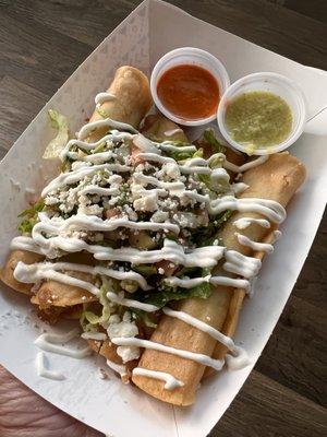 Chicken Flautas