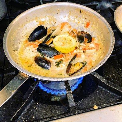 Shrimp, Mussels and Clams Pomodoro