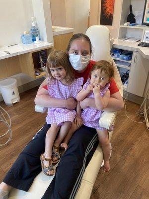 First teeth cleaning!