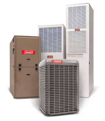 Coleman HVAC products are our specialty!