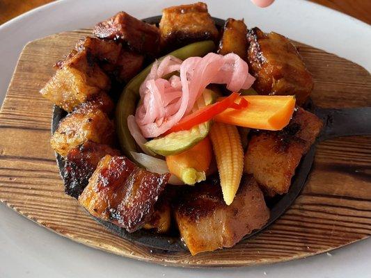 Specials Board: Pork Belly Burnt Ends $12.95