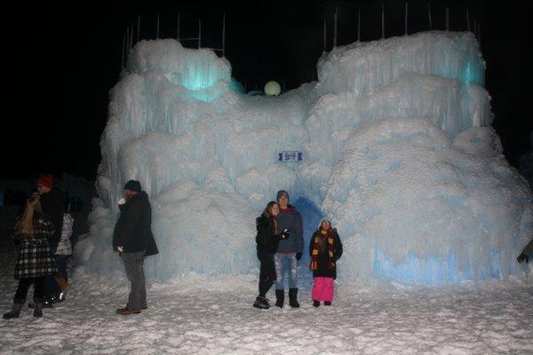 One of many ice castles