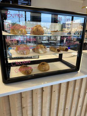 Pastry display case