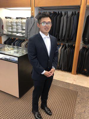 Navy Blue Slim Fit suit