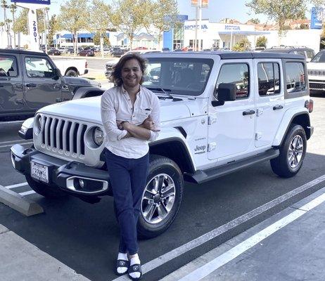 '22 Jeep Wrangler Sahara Congratulations Rishab!!