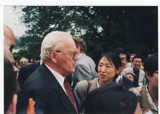 Dr. Liu with former German President Roman Herzog (1996)