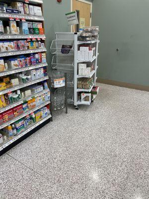 Don't forgot the clearance section is by the pharmacy