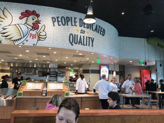 People dedicated to quality PDQ nice presentation