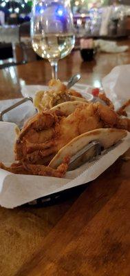 Soft shell crab tacos