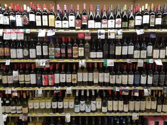 Great wine selection