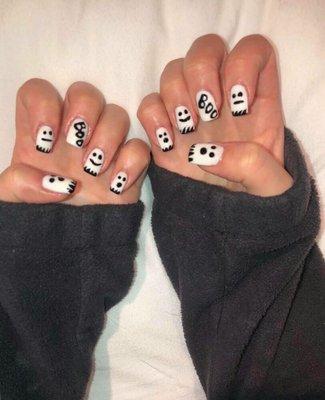 Halloween nail