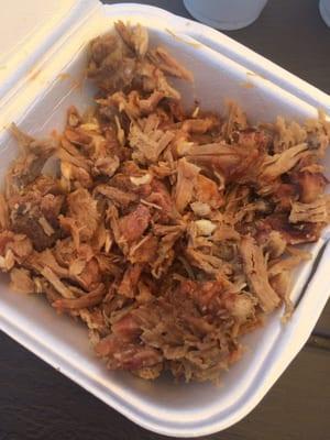 Chopped bbq pork butt