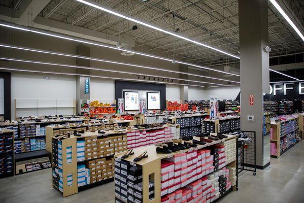 Wide Shot of Interior of Store