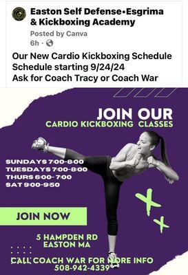 Cardio kickboxing