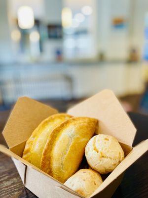 Empanada Beef & Spanish Pao De Queijo - Classic x 2