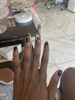 Posh Nails, lobby, my nails